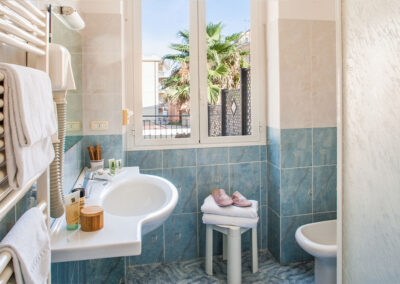 bagno dell'hotel villa ida a leigueglia